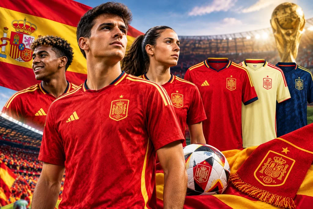 camisetas de espana