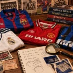 camiseta de futbol retro
