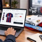Camiseta de fútbol en línea