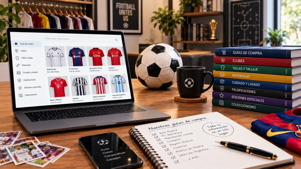 guias de compra de camisetas de futbol